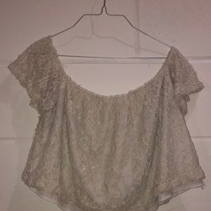 💫LA Hearts Off The Shoulder Shirt💫